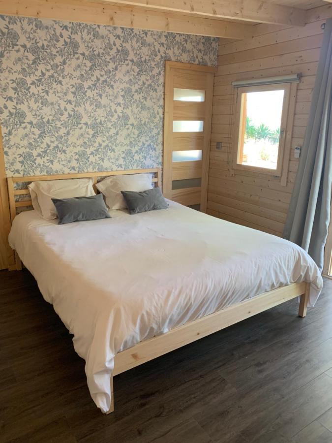 Chambre privée avec accès piscine Laouque Esterno foto